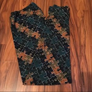 🧩 LuLaRoe TC Puzzle Piece Leggings 🧩